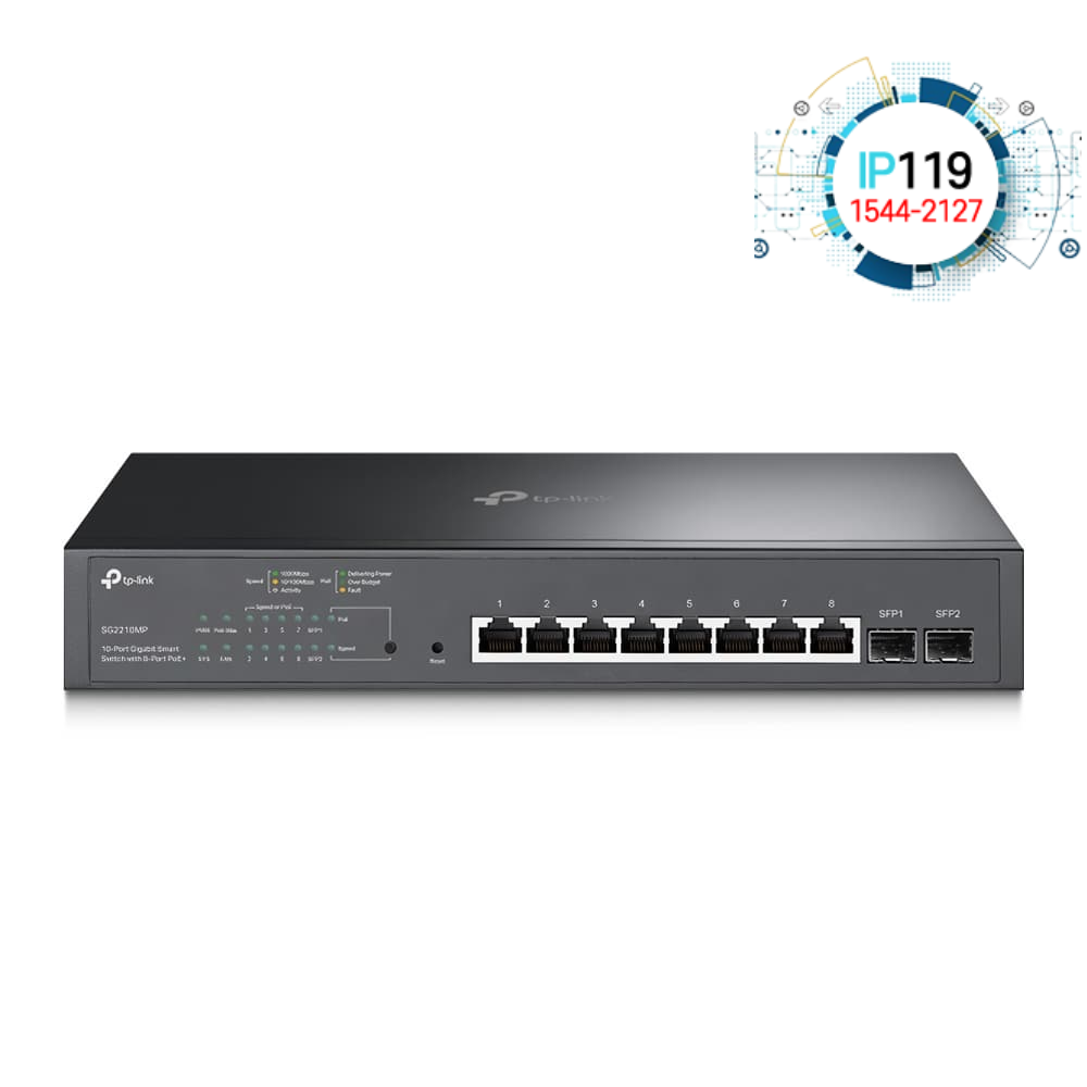 TPLINK 티피링크 8포트 SG2210MP PoE+지원