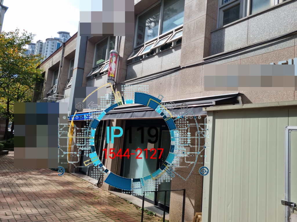 화성 동탄 건물 외부 노출 구간 메인 회선 포설 CD관 마감 랜공사